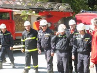 Hlína - soutěž hasičů 13.6.2009