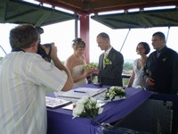 Svatba na rozhledně 4.7.2009